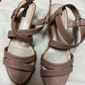 Alex Marie Nude Strappy Sandals